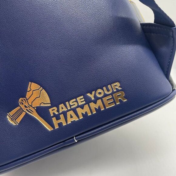 Loungefly Marvel Thor Love & Thunder Cosplay Mini Backpack Glow in Dark New - Picture 8 of 10